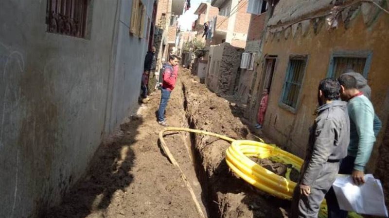 توصيل خدمات الغاز