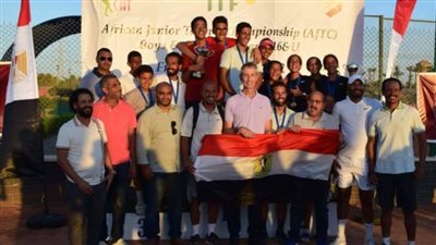 فراعنة التنس يتأهلون بجدارة بثلاثة فرق إلى كأس العالم للناشئين والناشئات