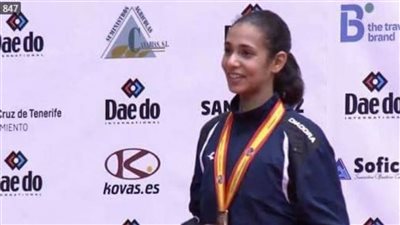 ريم أحمد تضمن أول ميدالية للبعثة المصرية في دورة البحر المتوسط