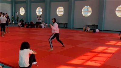 الكاراتيه يؤدي تدريباته بالقرية المتوسطية بوهران