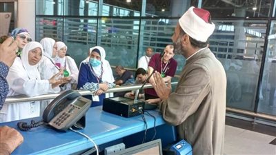 قافلة «البحوث الإسلامية» تواصل فعالياتها لتوعية الحجاج قبيل سفرهم إلى بيت الله الحرام