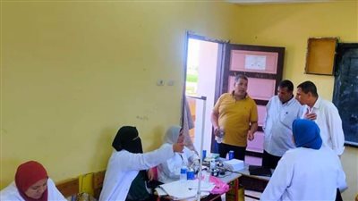 الكشف على 384 مواطن في قافلة سكانية شاملة بقرية الروضة بالبحيرة