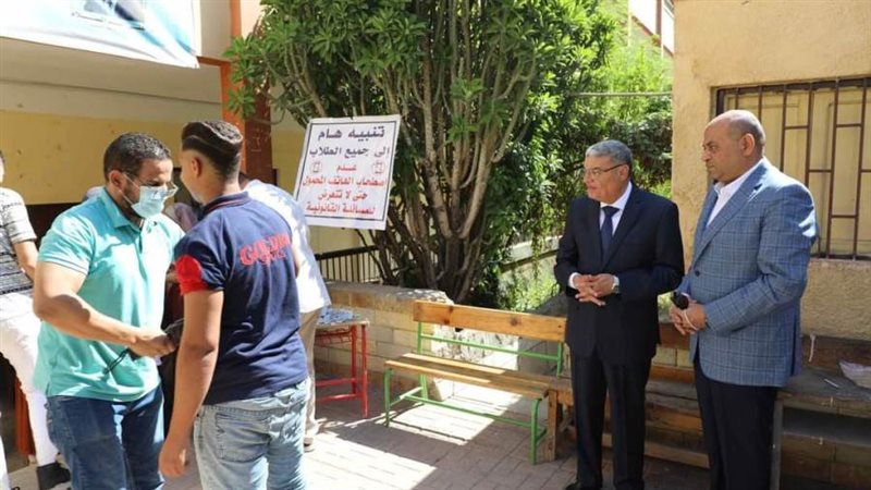 محافظ المنيا يتفقد