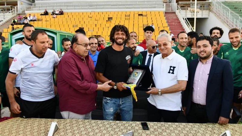 النني في نادي المقاولون