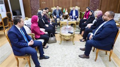 لمتابعة إحياء قصور الثقافة.. محافظ المنوفية يستقبل وفد تنسيقية شباب الأحزاب والسياسيين