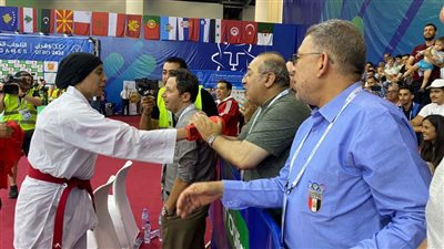 فريال أشرف تحقق ذهبية الكاراتيه لدورة ألعاب البحر المتوسط