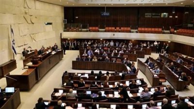 الموافقة بالقراءة الأولى على مشروع حل الكنيست الإسرائيلي
