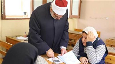 659 طالبا من القسم الأدبي بالثانوية الأزهرية بشمال سيناء يؤدون الامتحان دون شكوى