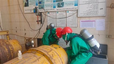 مياه المنوفية: تجديد شهادة TSM لمحطة مياه ميت موسي البحاري 