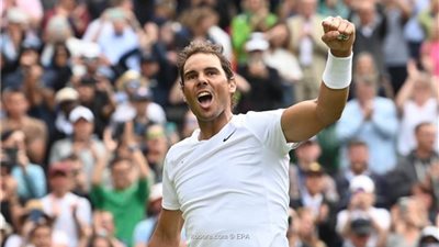 نادال يتأهل للدور الثاني ببطولة ويمبلدون للتنس