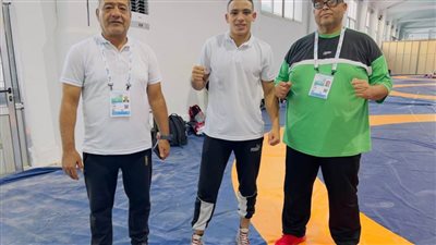 يحيى صلاح يتوج بفضية المصارعة الحرة وزن 65 كجم 