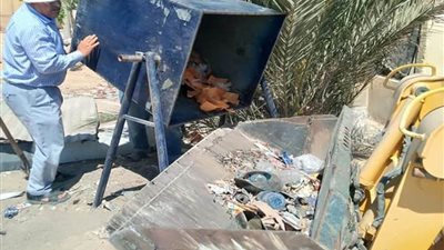 رئيس مركز الحسنة يعلن رفع وإزالة 5 أطنان من القمامة والمخلفات