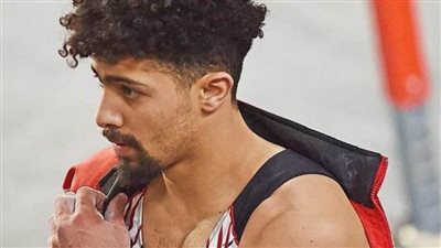 عمر العربي لاعب الجمباز الفني يحقق المركز الرابع بدورة ألعاب البحر المتوسط