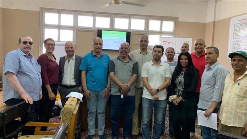 جانب من الزيارة