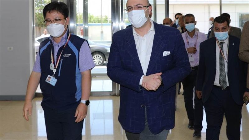 محافظ بنى سويف فى