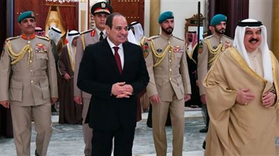 الرئيس السيسي يشارك ملك البحرين في افتتاح المبنى الجديد بمطار البحرين الدولي