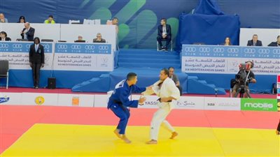يسري سامي ينافس على الميدالية البرونزية بدورة ألعاب البحر المتوسط