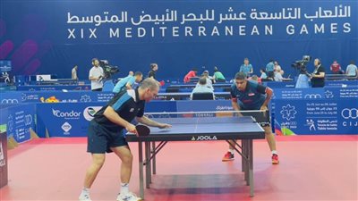 أحمد صالح يخسر أمام بطل اليونان بدورة ألعاب البحر المتوسط 