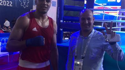 يسري رزق يصعد لنهائي الملاكمة بألعاب البحر المتوسط