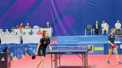 هنا جودة تخسر في ربع نهائي فردي تنس الطاولة