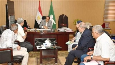 محافظ الشرقية يبحث دراسة إمكانية وصول القطار الكهربائي لمدينة بلبيس