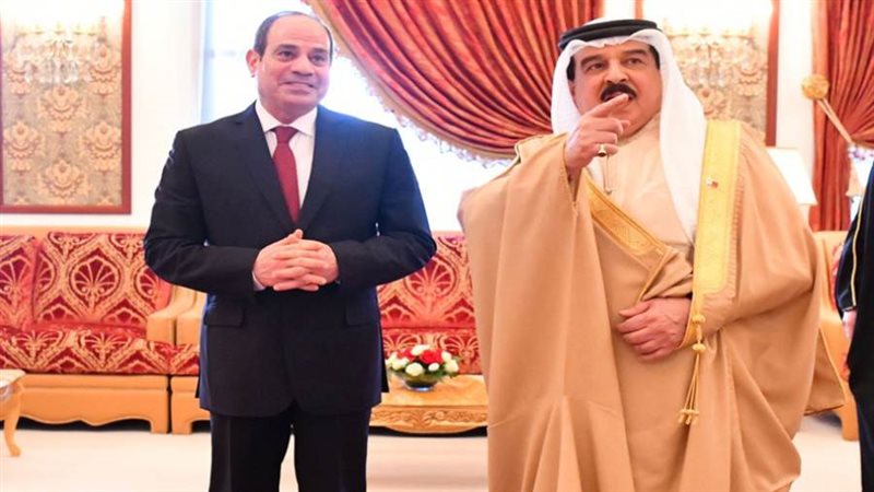 الرئيس السيسي وملك