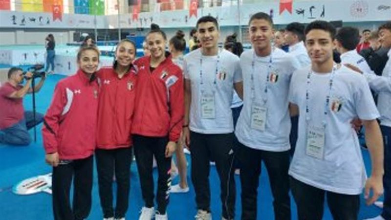 بعثة منتخب الجمباز