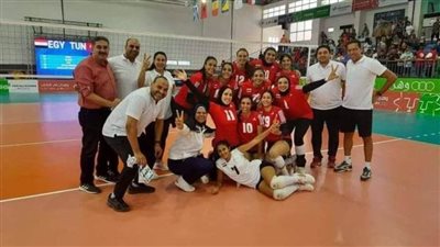 طائرة سيدات مصر تهزم تونس بتحديد المراكز في ألعاب البحر المتوسط