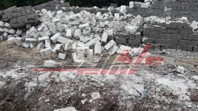 إزالة التعديات على الأراضي الزراعية بكفر الشيخ