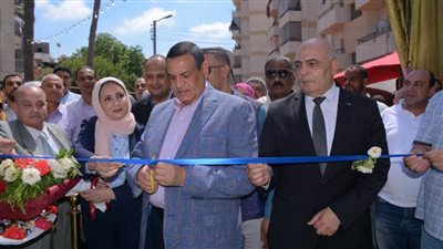 محافظ البحيرة يفتتح معرض المواد الغذائية واللحوم بالأسعار المخفضة برشيد