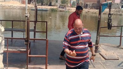 إيقاف معدية نهرية لمخالفتها اشتراطات الترخيص والسلامة بالبحيرة