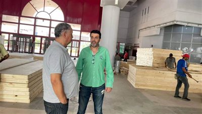 جولة ميدانية لمدير بطولة العالم للسلاح للاطمئنان على آخر الاستعدادات