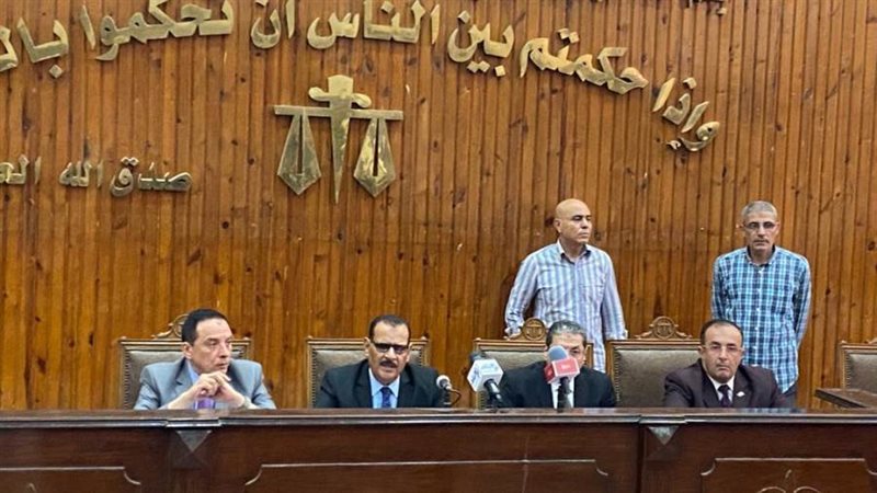 المحكمة في قضية مذبحة