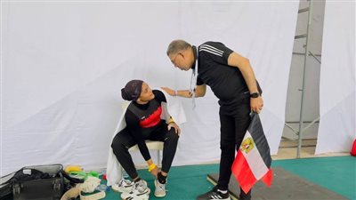 نعيمة سعيد تتوج بالذهبية الثانية لها بدورة ألعاب البحر المتوسط