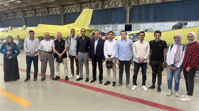 جامعة أسيوط تعلن عن زيارة فريق Flight-x  لمصنع الطائرات التابع للهيئة العربية للتصنيع بحلوان