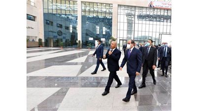 الرئيس عبد الفتاح السيسي يفتتح محطة عدلي منصور المركزية التبادلية × 27 صورة