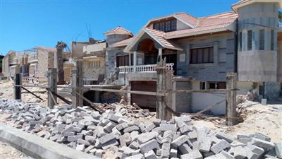 إزالة تعدٍّ مخالف لخط التنظيم بالعريش