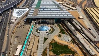 بالفيديو.. تصوير جوي لمحطة عدلي منصور المركزية التبادلية التي افتتحها الرئيس السيسي
