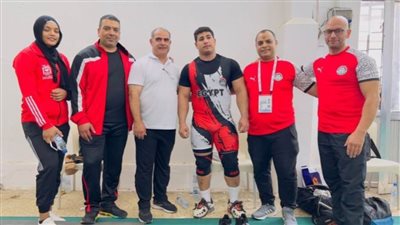 أحمد علي يتوج ببرونزية رفع الأثقال وزن 102 كجم بدورة ألعاب البحر المتوسط