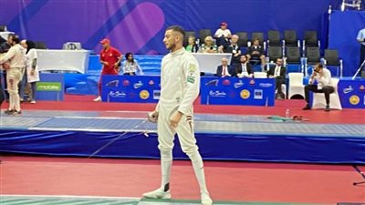 محمد السيد يضمن ميدالية مصرية بمنافسات سلاح سيف المبارزة رجال