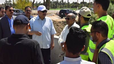محافظ أسيوط يتفقد أعمال إنشاء كوبري شلوف بالمطمر وتبطين ترعة العونة بمركز ساحل سليم