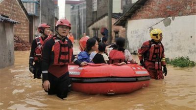 عواصف ممطرة تجتاح شمال شرق الصين