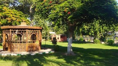 حدائق الرى بالقناطر الخيرية تستقبل الزوار للإحتفال بعيد الأضحى