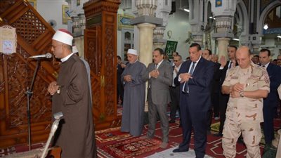 صلاة عيد الأضحى المبارك من مسجد التوبة بدمنهور