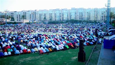 الهيئات الشبابية والرياضية بالإسكندرية تستقبل مليونا و100 مصلٍّ في أول أيام العيد