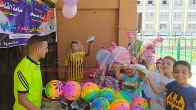 بهجة وفرحة وهدايا للأطفال وفقرات متنوعة بمراكز شباب المنيا 