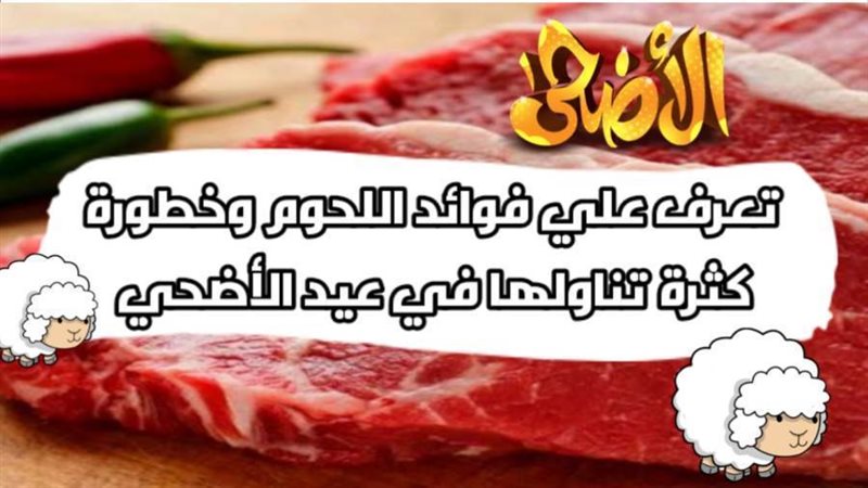 فوائد وأضرار اللحوم