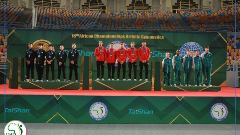 نتائج مميزة فى الجمباز