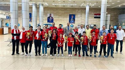 استقبال رسمي لبعثة الشطرنج بعد حصد 13 ميدالية في بطولة إفريقيا بزامبيا 
