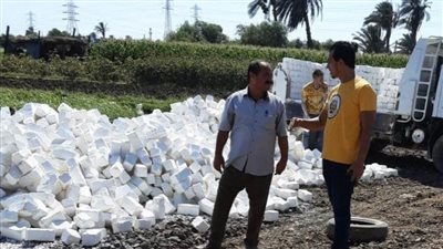 إزالة 89 تعديًا على أرض زراعية وبناء مخالفا ببني سويف 